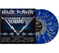 Various Artists - Magic Power: All Star Tribute To Triumph / Various - Dark Blue & White Splatter Colored Vinyl [Vinyl LP] [VINYL]