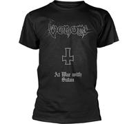 <![CDATA[Venom (Band) At War With Satan Black 2XL Maglietta]]>