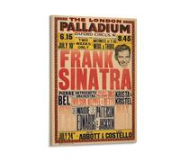 CDAXHOZ Frank Sinatra Poster da parete per hotel, decorazione artistica per soggiorno, camera da letto, bagno, bar, bancone, 30 x 45 cm, stile cornice