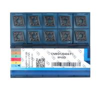 CDBP Inserti CNMG120404/CNMG431 in metallo duro per semi-finitura, Inserti per tornitura generica, 10pezzi