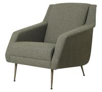 CDC.1 Poltroncina Ottone/Dedar 141/Pelle Army