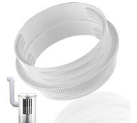 CDDCWZ Accessori per finestre per aria condizionata Connettore per tubo di scarico per condizionatore d'aria mobile Ugello piatto 15 cm/13 cm Connettore per porta di scarico del condizionatore d'aria