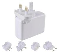 CDDCWZ Adattatore Universale da Viaggio con 4 USB, Caricatore USB da Viaggio (USA/EU/UK/AUS) Adattatori per 150 Paesi del mondo