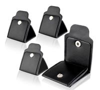 CDDCWZ Confezione 4 clip per cintura di sicurezza, regolatore per cintura di sicurezza per auto, clip universale per cintura di sicurezza,regolatore per cintura per rilassare spalle e collo (pulsanti)