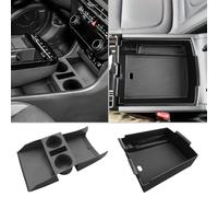 CDEFG 2 organizer per console centrale inferiore con portabicchieri compatibile con Hyundai Tucson Limited 2025 Scatola portaoggetti per console centrale