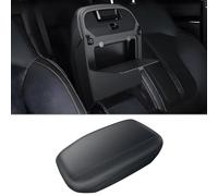 CDEFG Compatibile con Ford Ranger T9 2023 2024 2025 2026 Raptor Wildtrak XLT Braccioli Centrali Copertura & Organizer Nascosto Braccioli Box Cover Accessori Auto [2 pezzi]