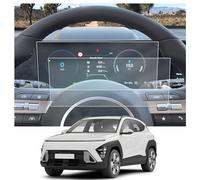 CDEFG Compatibile con Hyundai Kona SX2 2024 Pannello Strumenti Pellicola Protettiva 4H Resistente ai Graffi 12,3 Pollici GPS Schermo Protettore Navi Accessori EV Hybird 2 Pezzi