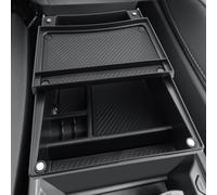 CDEFG Compatibile con Kia EV3 2025 2026 Console Centrale Contenitore Contenitore Doppio Piano Sotto Il Bracciolo Centrale Auto Center Console Organizer Tray EV3 GT Line Accessori