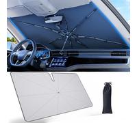 CDEFG Compatibile con Mercedes Classe E W213 W214 2016-2024 2025 Parasole Parabrezza Ombrello Parasole Pieghevole per Parabrezza Interni Macchina Auto Protezione UV Accessori