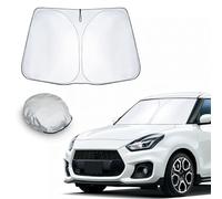 CDEFG Compatibile con Suzuki Swift/Sport/Hybrid 2017-2024 2025 Parasole per la Parabrezza Anteriore, Ripiegabile per Evitare i Raggi del Sole, Protettore Contro i Raggi UV Interni Accessori