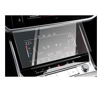 CDEFG per Audi A6 A7 2019 2020 Car Navigation Glass Pellicola protettiva 9H Scratch Resistant Anti-Fingerprint GPS Proteggi Schermo Trasparente Screen Protector (Front A/C)