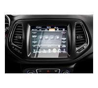 CDEFG per Jeep Compass Uconnect 2017-2020 Car Navigation Glass Pellicola in Vetro Protettiva 9H Scratch Resistant Anti-Fingerprint GPS Proteggi Schermo Trasparente Screen Protector (8,4 Pollice)