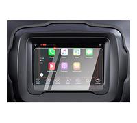 CDEFG per Jeep Renegade Car Navigation Glass Pellicola protettiva 9H Scratch Resistant Anti-Fingerprint GPS Proteggi Schermo Trasparente Screen Protector (7 Inches)