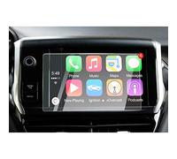CDEFG per Peugeot 208 2008 GTI Car Navigation Glass Pellicola protettiva 9H Scratch Resistant Anti-Fingerprint GPS Proteggi Schermo Trasparente Screen Protector (7 Inches)
