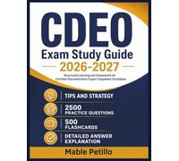 CDEO Exam Study Guide 2026-2027: Structured Learning and Assessment for Certified Documentation Expert Outpatient Candidates