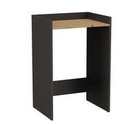 CDF Armadio per lavatrice Pola NP | Colore: antracite - rovere Artisan | Armadio moderno sopra la lavatrice | ripiano | Ripiani spaziosi | Montaggio semplice