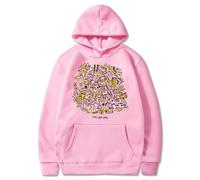Cditoia Hoodie Album Merch Printed Music Mac Demarco Casual Fashion Singer Fan Unisex Long Sleeve Top-Pink||m