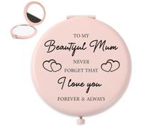 CDIXlmuz Regalo per mamma specchio compatto mamma regali di compleanno migliori regali per mamma da figlia figlio regali per mamma mamma regalo da figlio San Valentino regalo mamma festa della mamma