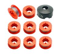 CDIYTOOL Bobina e filo per decespugliatore Bosch, bobina automatica per decespugliatore ART 23 26 30 Combitrim EASYTRIM, 8 m, F016800175 (8 bobina+1 tappo)