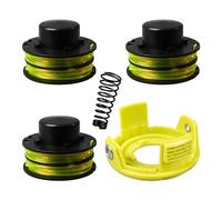 CDIYTOOL Bobine di ricambio per tagliabordi da 0,1 cm, 8,4 m, compatibili con Ryobi RAC118 RLT3525S, bobina di ricambio per tagliaerba da 1,2 mm con copertura RAC119 (5 pezzi)