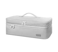 CDIYTOOL Borsa da viaggio per il trasporto, a doppio strato, compatibile con asciugacapelli/styler Shark Flexstyle, borsa portatile per asciugacapelli, borsa organizer da viaggio per asciugacapelli,