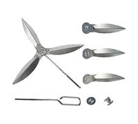 CDIYTOOL Set di 2 Griglie da 18-1/2 Pollici One Touch Sistema di Pulizia Kit per Weber 90992 3618 7443 307443 307408 90719 per griglia a Carbone/bollitore Parti di Ricambio 7444