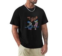 Cdj Get It At Porky's 80S Comedy Retro Film Movie T-Shirt Graphic Mens Black Printed Tee Top Black M