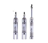 CDJ2B CDJ2D Tipo Piccolo cilindro pneumatico ad aria Asta a doppia azione 10mm 16mm Alesaggio 20mm 25mm 30mm 150mm Corsa(Stroke 60mm -B,CDJ2D16 (16mm))