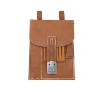 CDJBHW Kit Tedesco M35 Classico Marrone | all'aperto Storia Classico Strumenti marrone Cerniere in alluminio Pesce Pelle di bovino Staffatura M35 Storia Ripetizione