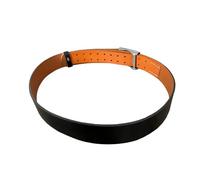 CDJBHW Riproduzione all'aperto della cinghia della pelle bovina della cinghia del soldato tedesco WH degli oggetti dell'esercito del D-Day della seconda guerra mondiale, nero, 90 cm