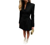 Cdkoke Donna Giacca Monopetto Blazer Dinner Party Dress Cappotto Giacca per Banchetto