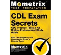 CDL Exam Secrets - CDL Practice Tests & Air Brakes Endorsemen (Copertina rigida)