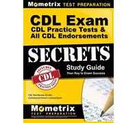 CDL Exam Secrets - CDL Practice Tests & All CDL Endorsements (Copertina rigida)