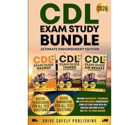 CDL Exam Study Bundle: Ultimate Endorsement Edition: Includes Hazmat, Tanker, and Air Brakes Endorsements - Complete Study Guide with 450 Practice Questions to Help You Pass the CDL Exam