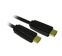 CDL Micro 50 cm 0,5 m, HDMI, versione 1,4, con connettori maschio-maschio per cavo, compatibili con TV 3D