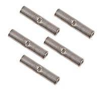 CDL Micro - Connettore di giunzione testa a testa da 3,8 mm - Argento (confezione da 5)