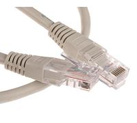 CDL Micro Twisted Pair - Cavo patch Cat5e ad alta fedeltà del segnale 1 m, colore: Grigio