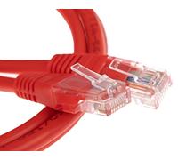 CDL Micro Twisted Pair - Cavo patch Cat5e ad alta integrità, 1,5 m, colore: Rosso