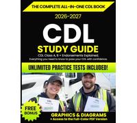CDL Study Guide 2026-2027: Commercial Driver's License Test Prep, 126 Practice Questions + Unlimited Online Practice Tests: Pass Your CDL Knowledge ... Complete CDL Prep Series - By GUIDE2Safeti)