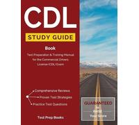CDL Test Prep T CDL Study Guide Book: Test Preparation & Training Ma (Tascabile)