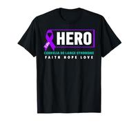 CdLS - Camicia di consapevolezza - Cdls Eroe Sindrome Cornelia De Lange Maglietta