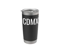 CDMX Mexico City Ciudad de México Bicchiere termico in acciaio inox doppia parete