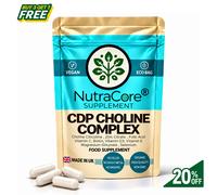 Cdp Colina Complesso 600mg Capsule-Vitamin (a C + D3 + E +B9+B7 )+ Zinco + Mag