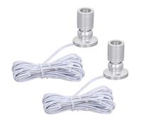 CDQL Mini Faretto Dimmerabile per Vetrina di Gioielli, Mini Faretto a LED da 5 V, da 1 a 2 Faretti con Dimmer per Vetrina, Showroom (Luce della Natura)