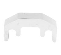 CDQL Sordina per Violino Premium, Silenziatore Portatile per Violino 1/2 4/4, Struttura in Metallo Resistente, Migliora le Tue Sessioni di Pratica (Argento)