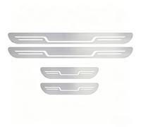CDQSC 4 Pezzi Listello Battitacco Acciaio Inox per Lamborghini Centenario LP 770-4 2016-2018, Protezione Soglia Porta Anti Graffio Benvenuto Pedaliera Accessori,B