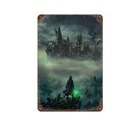 CDSOVNNG Hogwarts, Legacy Game PosterWall Decor Art Metal Tin Poster Modern Bar Decorations30x20cm