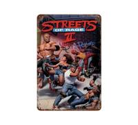 CDSOVNNG Iron Fist of Fury Game PosterWall Decor Art Metal Tin Poster Modern Bar Decorations30x20cm