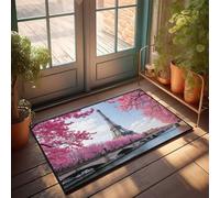 CDSS Zerbini Outdoor Paris In Bloom: A Springtime Torre Eiffel View Zerbino Benvenuto Zerbino Interno Autunno Zerbino Esterno (50 x 80 cm)