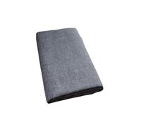 CDV Telo Arredo Copridivano Multiuso Copritutto Copriletto in Misto Cotone - Arredatutto 100% Made In Italy (Grigio Scuro, 280 x 240 cm)